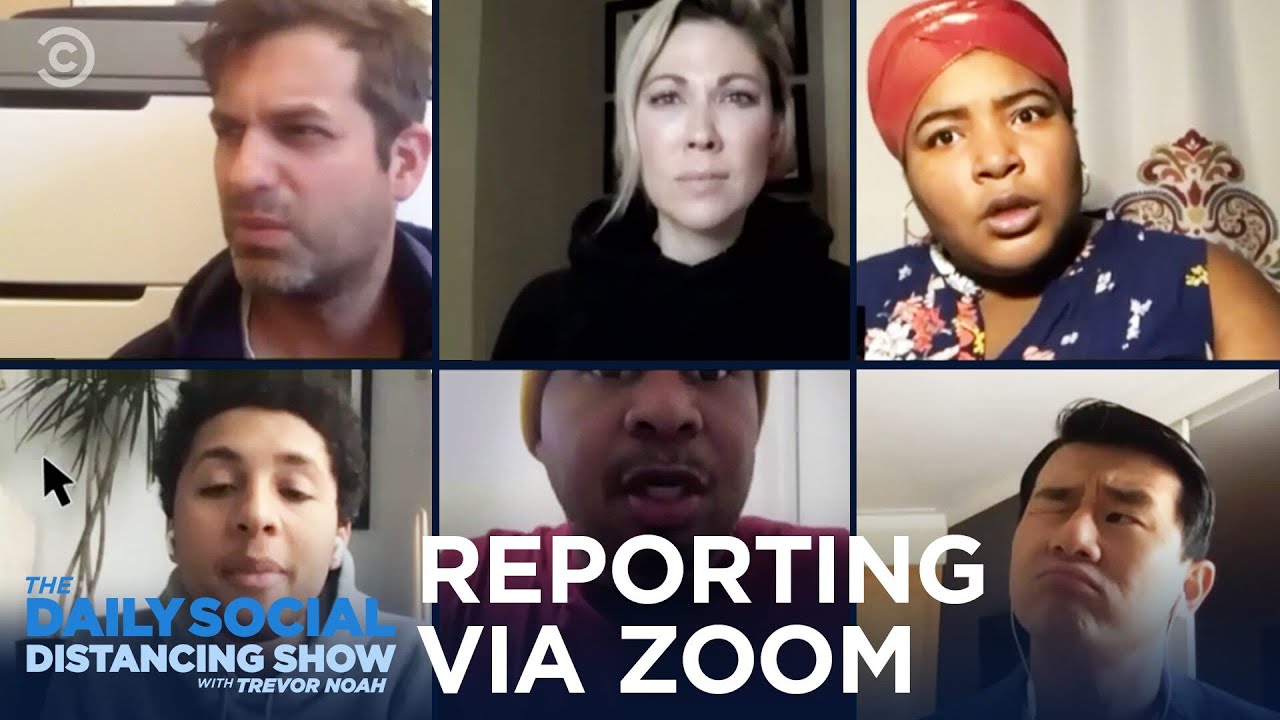 The News Team Calls Into Work | The Daily Social Distancing Show