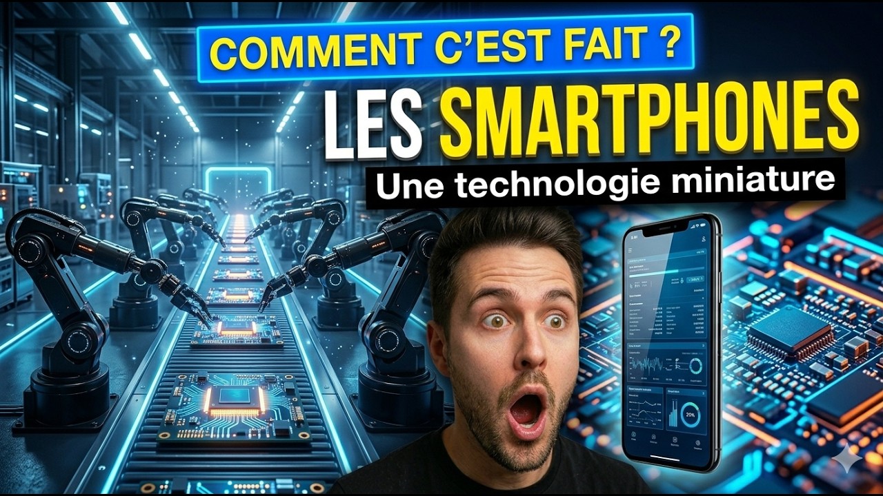 Comment c’est fait : Les Smartphones – Le voyage incroyable d’une technologie miniature
