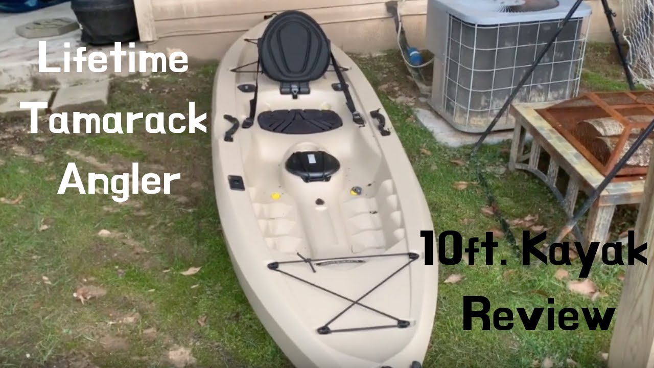 Lifetime Tamarack 100 10' Angler Kayak Review! WALMART Kayak! (BEST CHEAP KAYAK EVER!)