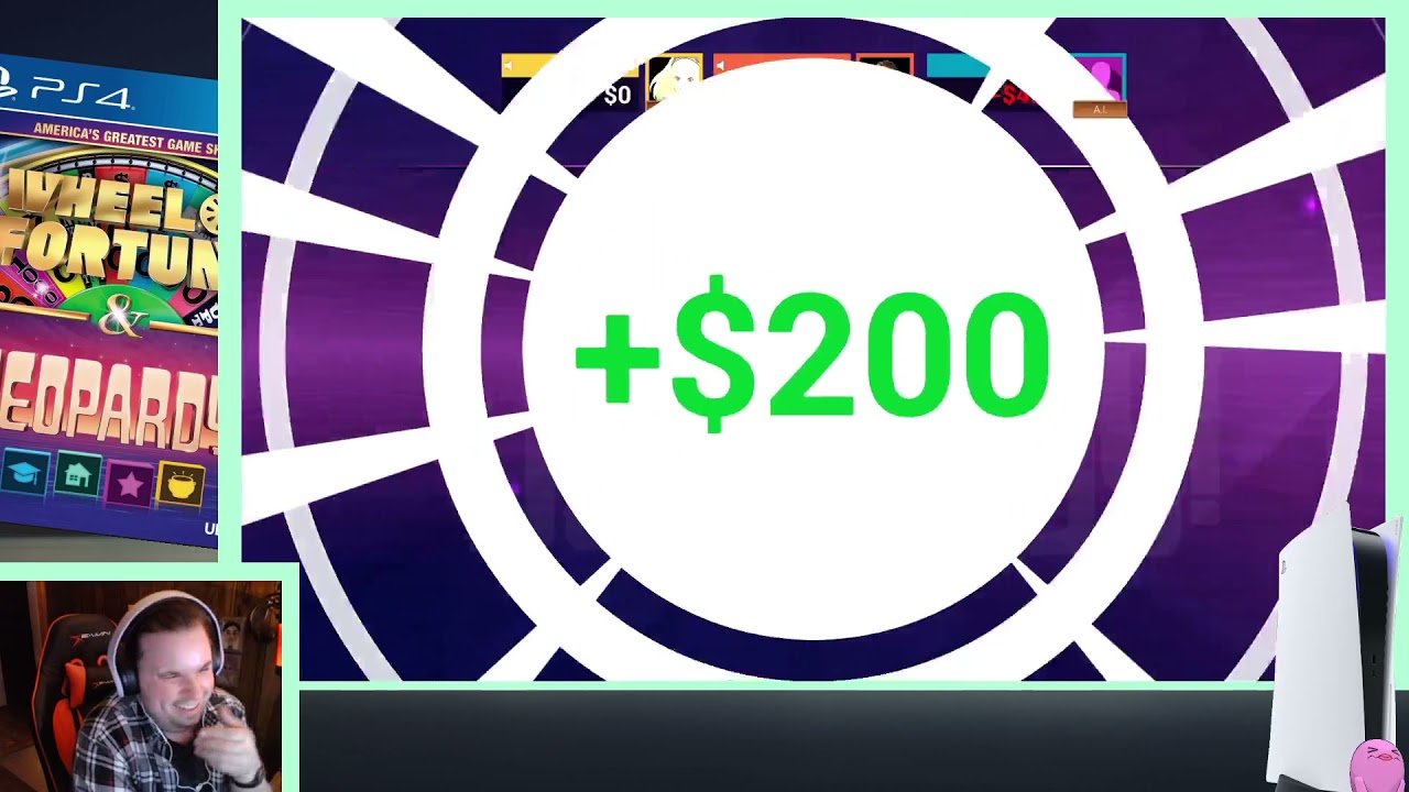 Jeopardy & Wheel of Fortune (PS4) w/ Mothership and Friends! - Episode 4