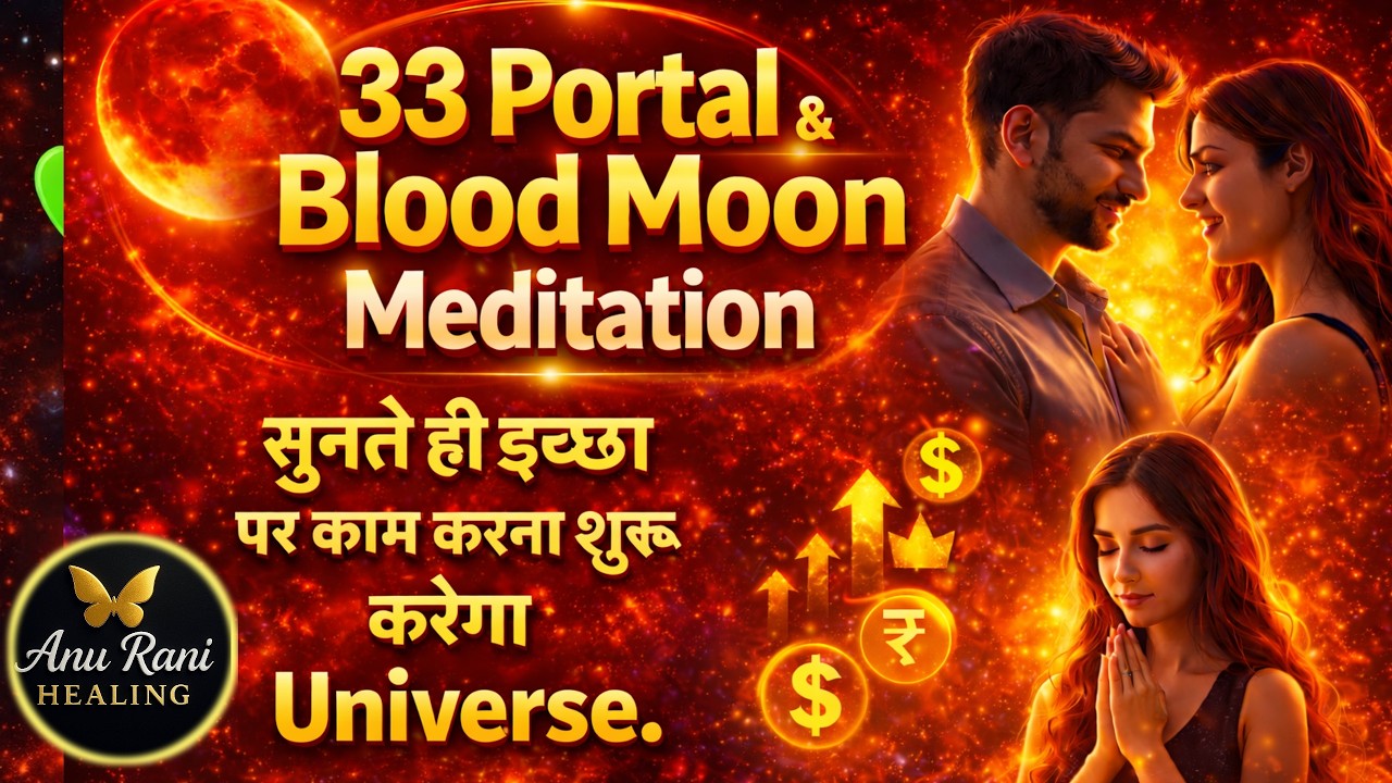 33 Powerful Portal,Listen Before Sleep 🌙 33 Portal Meditation for Instant Manifestation