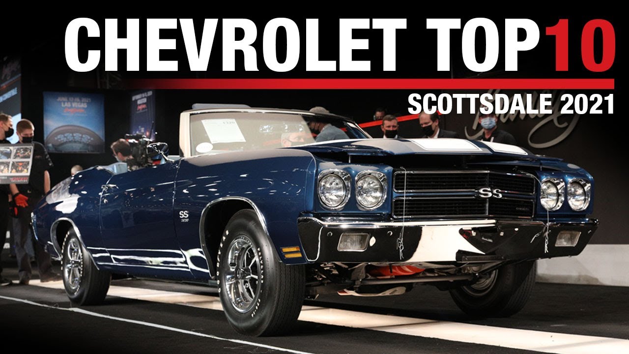 CHEVROLET TOP 10: Highest-Selling Chevrolets from the 2021 Barrett-Jackson Scottsdale Auction