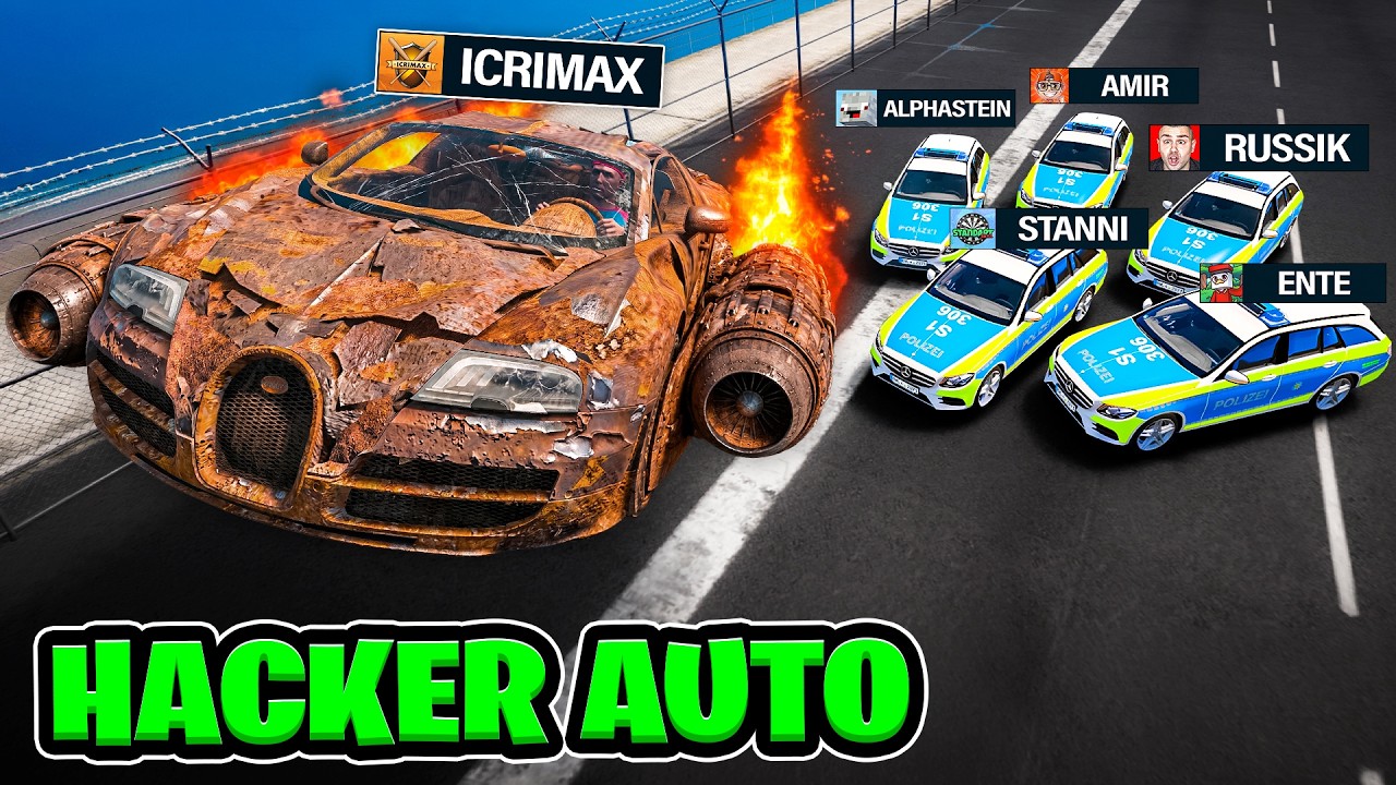 Ich BETR&Uuml;GE HEIMLICH mit HACKER AUTOS in GTA 5! 😂