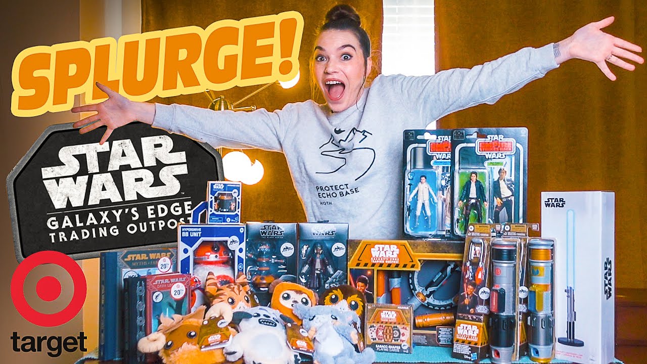 NEW Star Wars Galaxy's Edge Merchandise at Target | Lightsabers, Droids, Black Series and More!