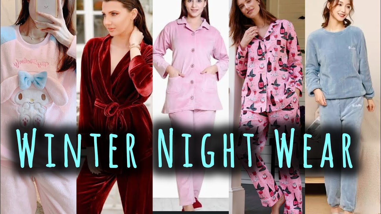 Trending Winter Night Wear suits/Night dress for women/ women Night dress for Winter ☃️