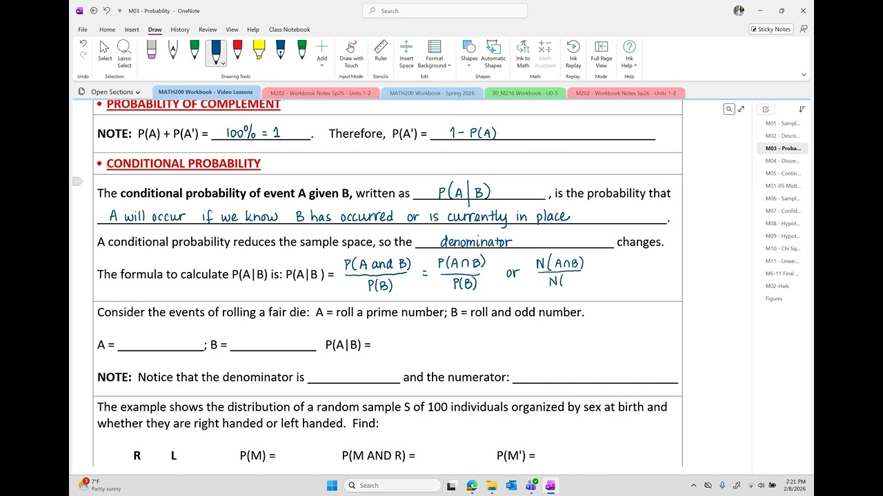 Statistics OER - Section 3-1-b  Probability Terminology Part B