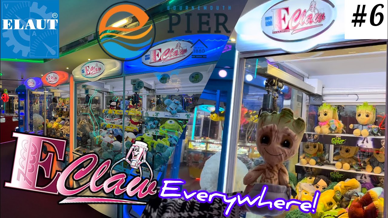Claw Machines UK, выпуск №6 | Развлечения на пирсе Борнмута | Eclaws Everywhere