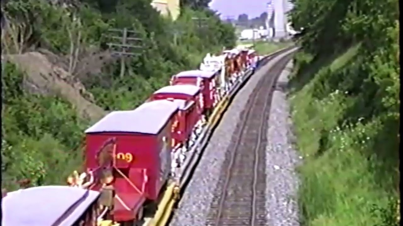 SOO Line Baraboo Circus Train, July 11, 1995