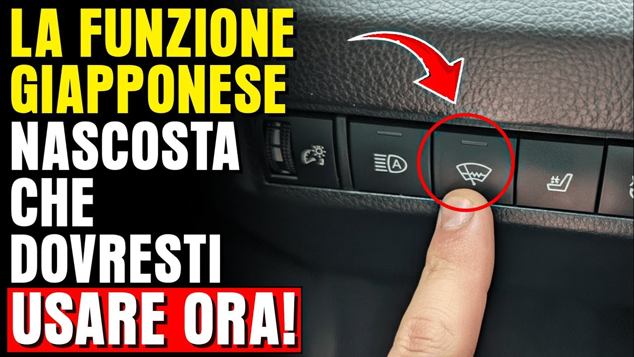 Questa FUNZIONE GIAPPONESE SEGRETA è CONOSCIUTA solo dall'1% degli AUTOMOBILISTI (Usala Adesso!)