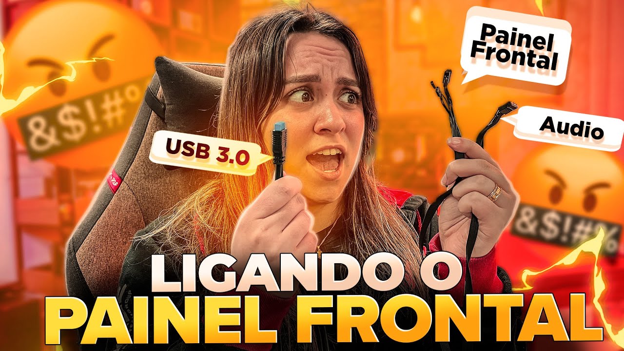 COMO LIGAR OS CABOS DO PAINEL FRONTAL 🔧⚙️ (Tutorial Rápido e Fácil)