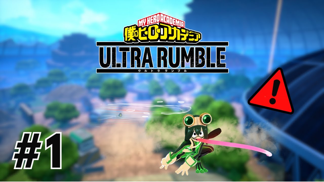 VOD - Je vais vous montrer c'est quoi du SKILL - My Hero Ultra Rumble #1
