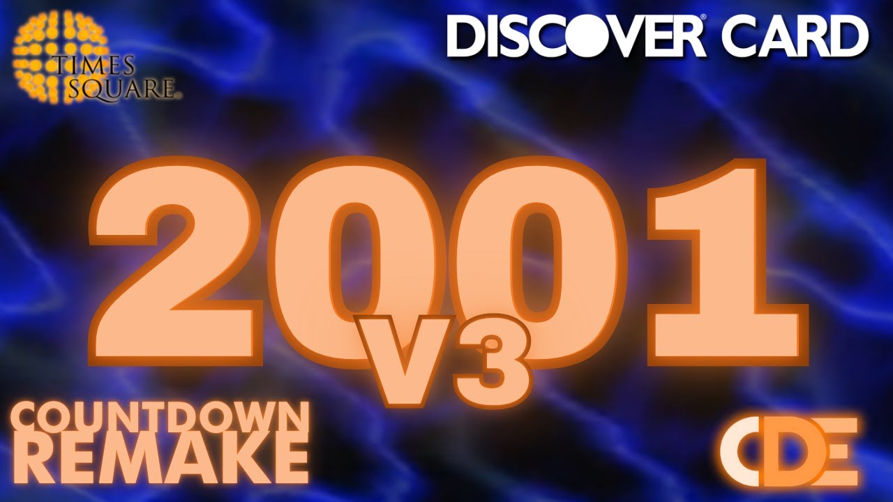 Times Square 2001: Discover Card Countdown Remake [V3]