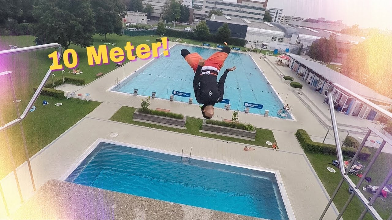 Splashdiving tricks - Linz Parkbad | Jump Bros