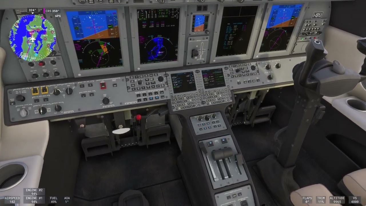 模拟飞行2024 自由飞行 CJ4
