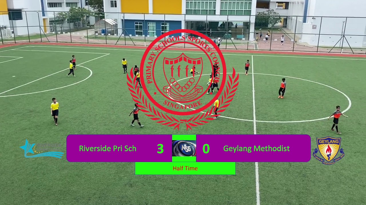 2020 National Primary School Football Championship - Riverside vs Geylang Methodist (4 Feb2020)