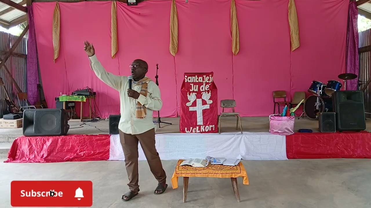 26 november 2025 Volle evangelie gemeente Boven Suriname, Nazareth Opbouw weekend, Pastor Vorswijk