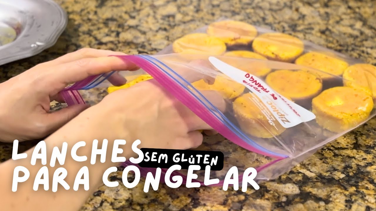 Estoque de lanches: 3 receitas para fazer e congelar | Thalita Campedelli