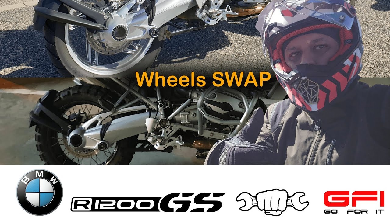 BMW R 1200 GS Спицованные диски ВКЛ.