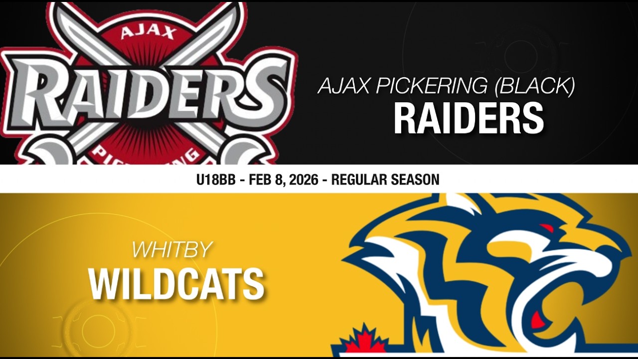 20260208 - U18BB - Ajax Pickering Raiders Black vs Whitby Wildcats