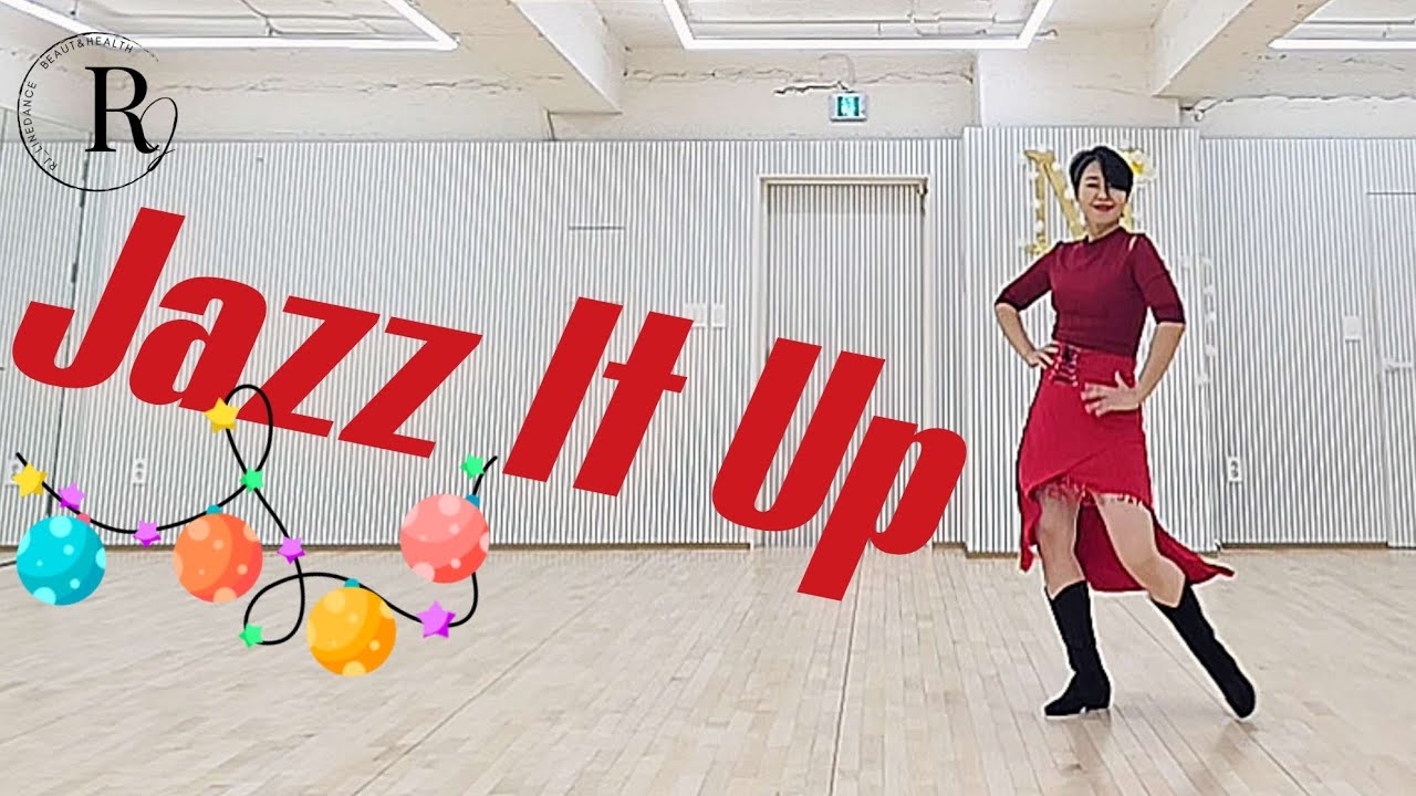 Jazz It Up Linedance/초중급라인댄스/Rob Fowler (ES) - January 2026/민라인댄스M스튜디오/모던핏라인댄스