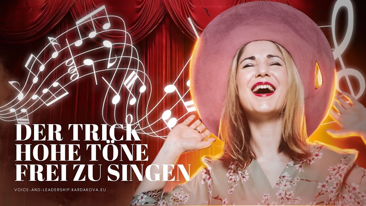 DER TRICK HOHE TÖNE FREI ZU SINGEN
