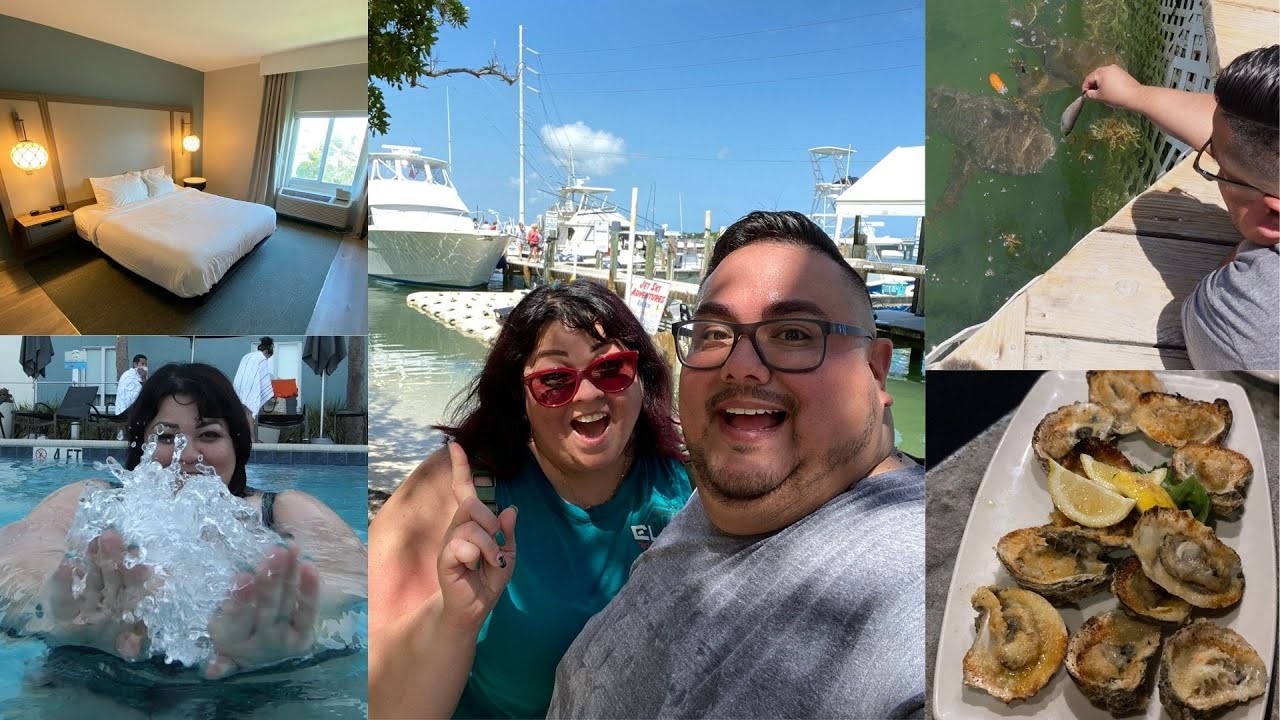 A Florida Keys Vlog - Tarpon Feeding Robbie's Marina  & Lunch at the Hungry Tarpon Restaurant