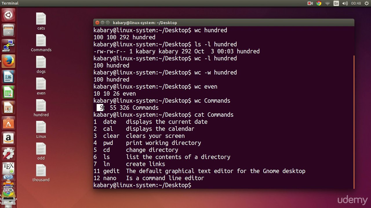 Linux Command Line Basics - The wc command