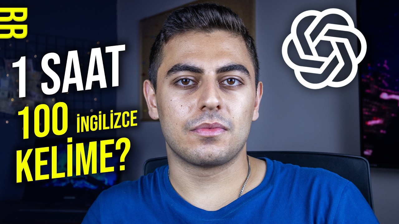 Yapay Zekayla 1 Saatte 100 İngilizce Kelime Ezberlenir mi? (RR_02)