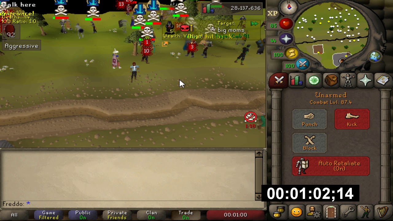 You can make over 1 mil per hour killing yourself in old school runescape