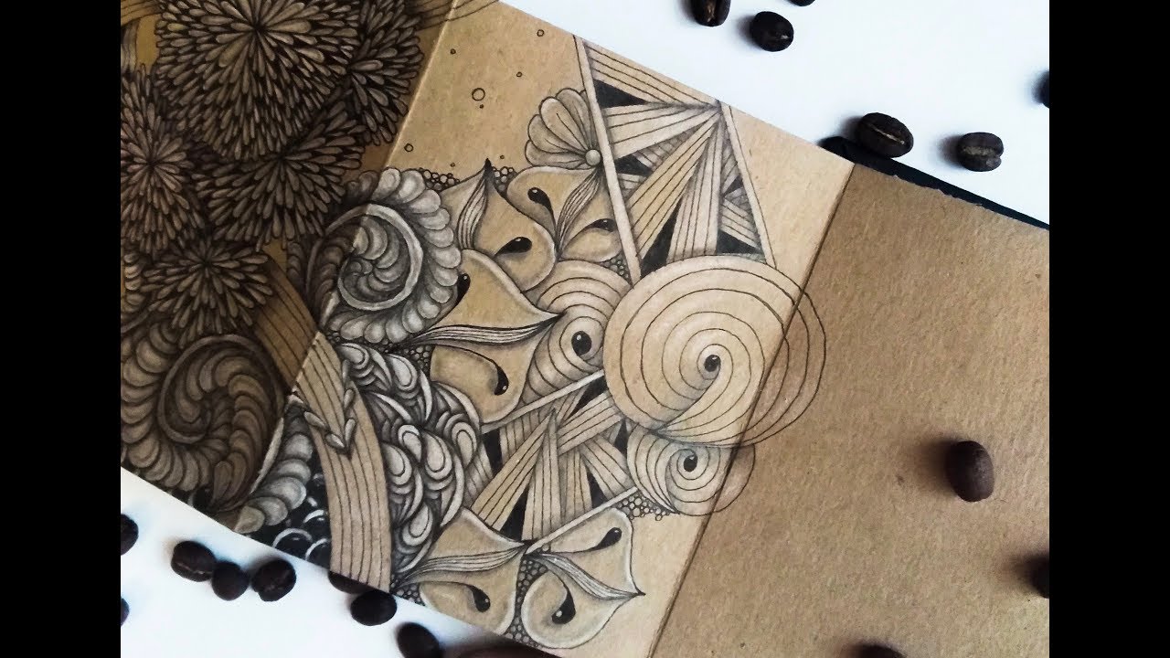 THE ENDLESS CRAFT BOOK PART 1 || ZENTANGLE