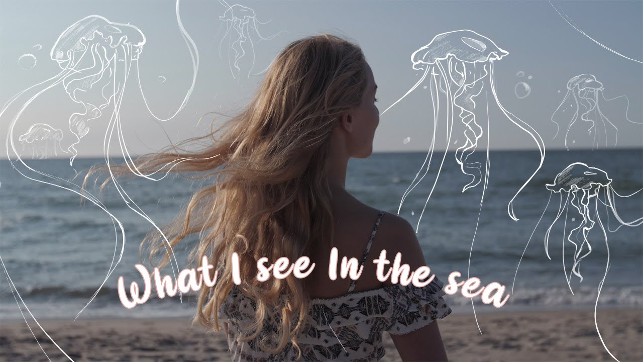 WHAT I SEE IN THE SEA🌊 | plein air painting + digital painting
