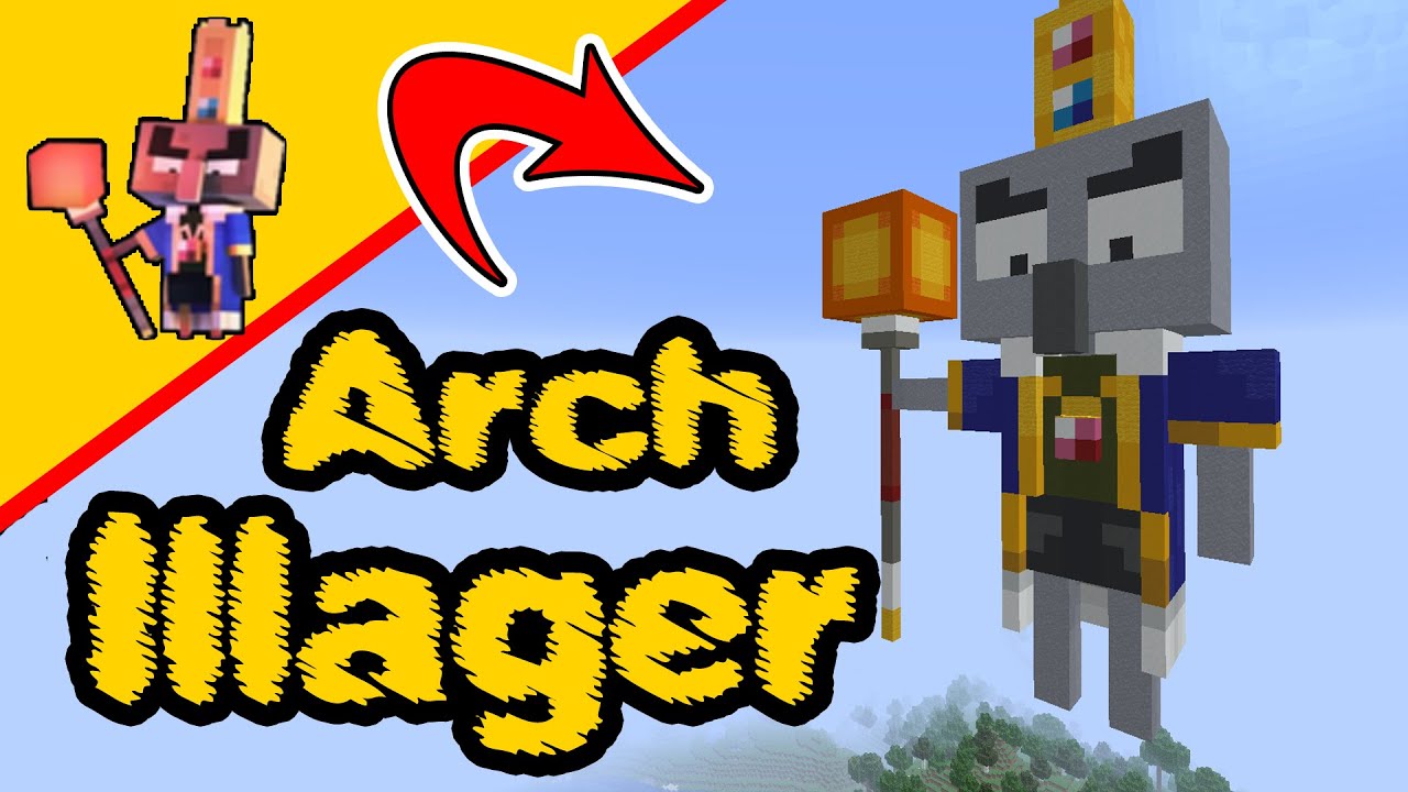 Minecraft Arch Illager - Minecraft Dungeons Mob Build, Statue, PS4, Xbox, PC, Pocket Edition, Switch