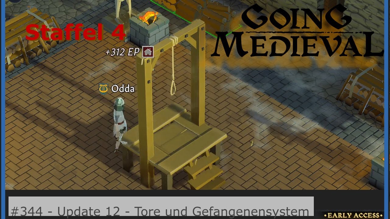 [Staffel 4] Neues Update - Tore und Gefangenensystem - #344 - 🏹 Going Medieval ⚔️