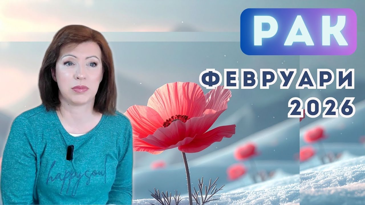 💥РАК✨ФЕВРУАРИ 2026✨ Слънчево затъмнение във Водолей 17 февруари 2026. Ретрограден Меркурий
