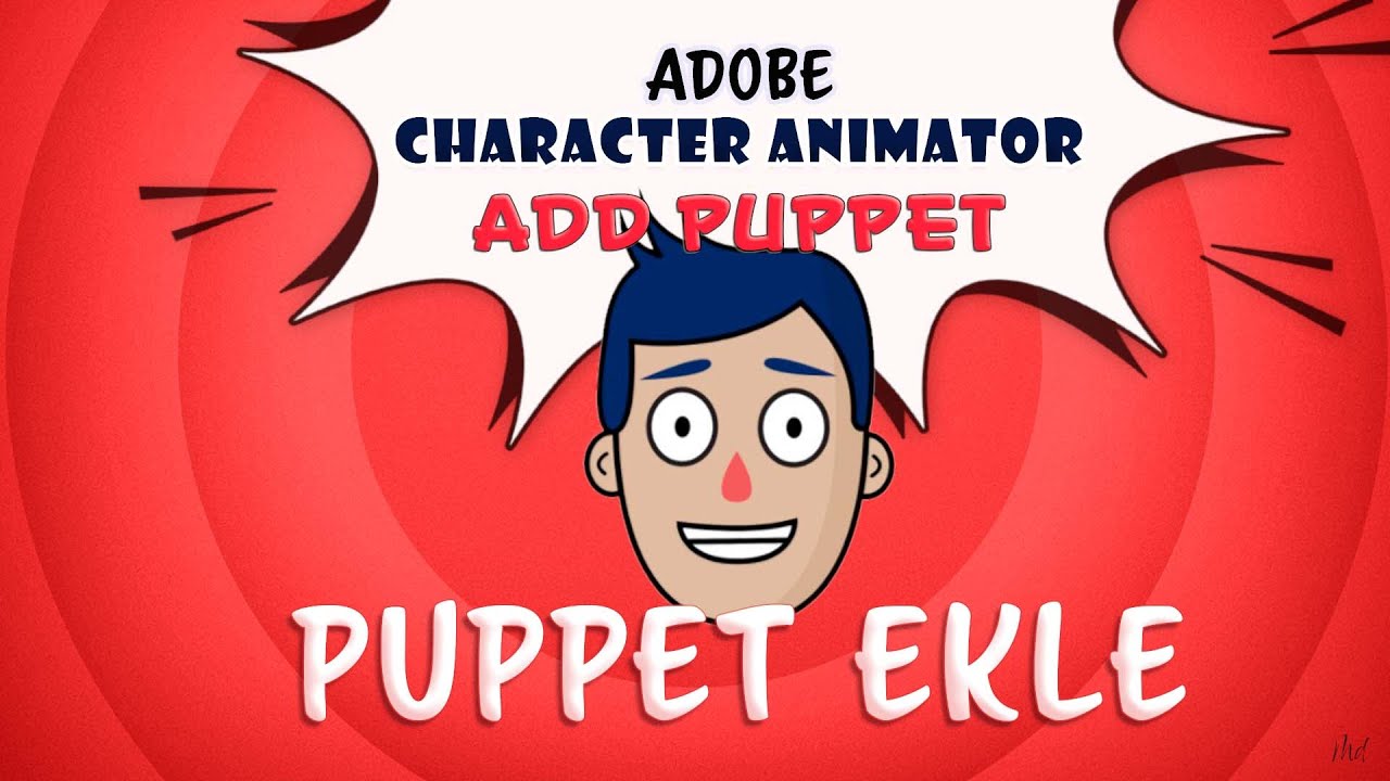 Puppet Nasıl Eklenir? - Adobe Character Animator #characteranimator #puppet #animation
