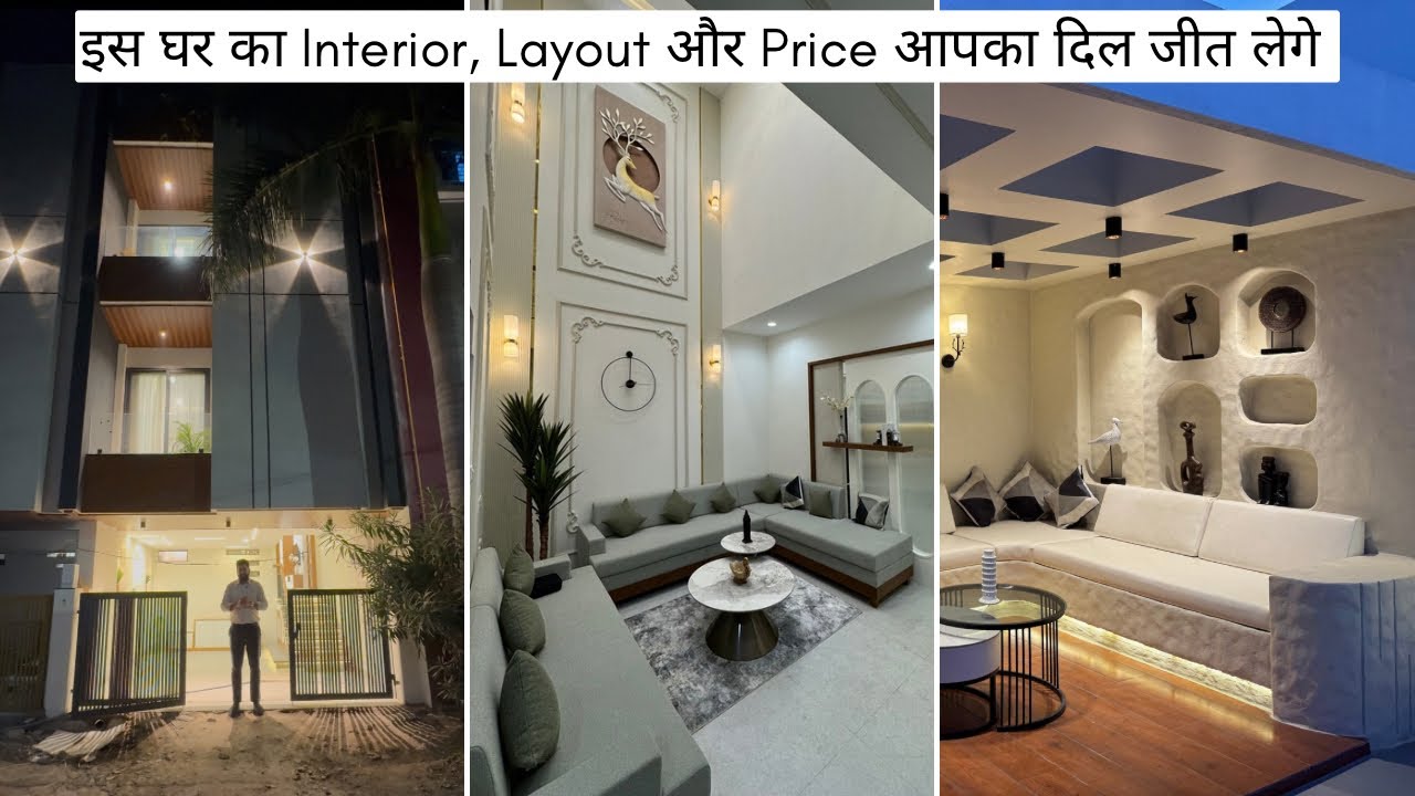 VN136 | Ultra-Luxurious 3 BHK Fully Furnished House for Sale | Near Bombay Hospital Indore