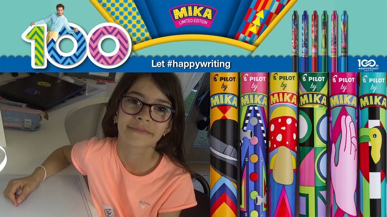 Frixion Pilot, by MIKA, special edition