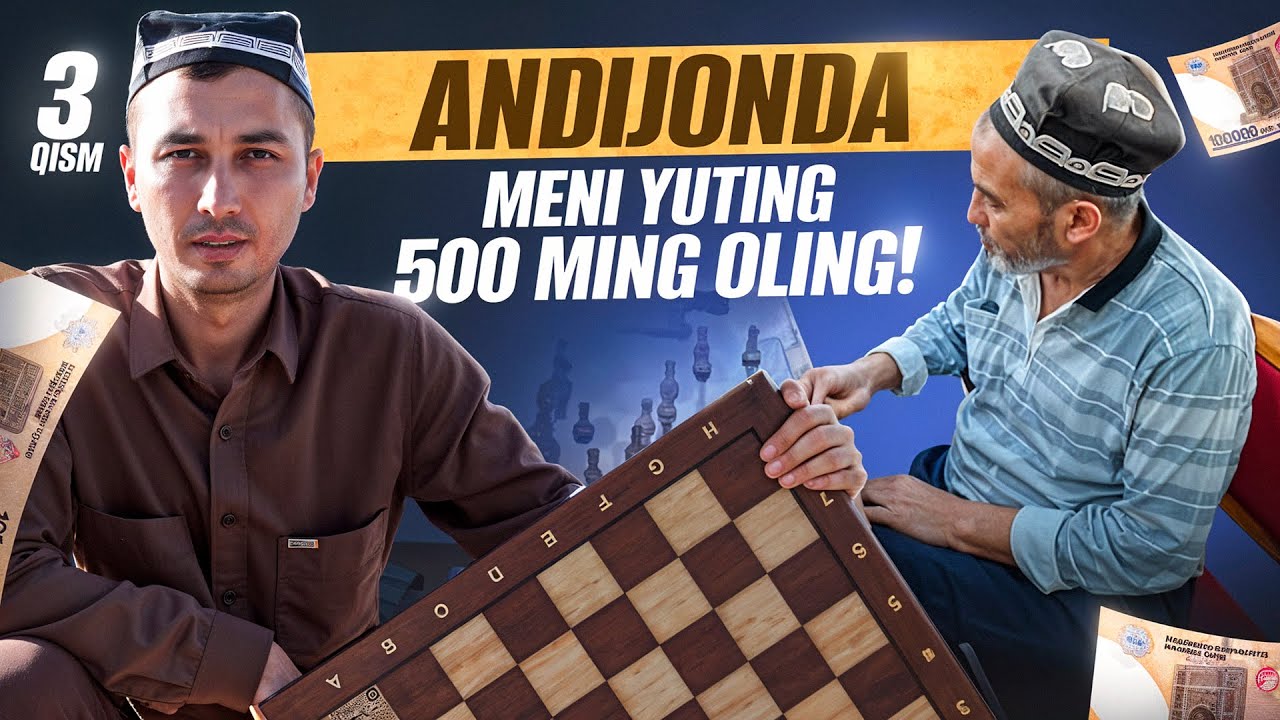 NIHOYAT ANDIJONDA MENI YUTA OLISHDIMI? | MENI YUTING 500 MING OLING 3-QISM