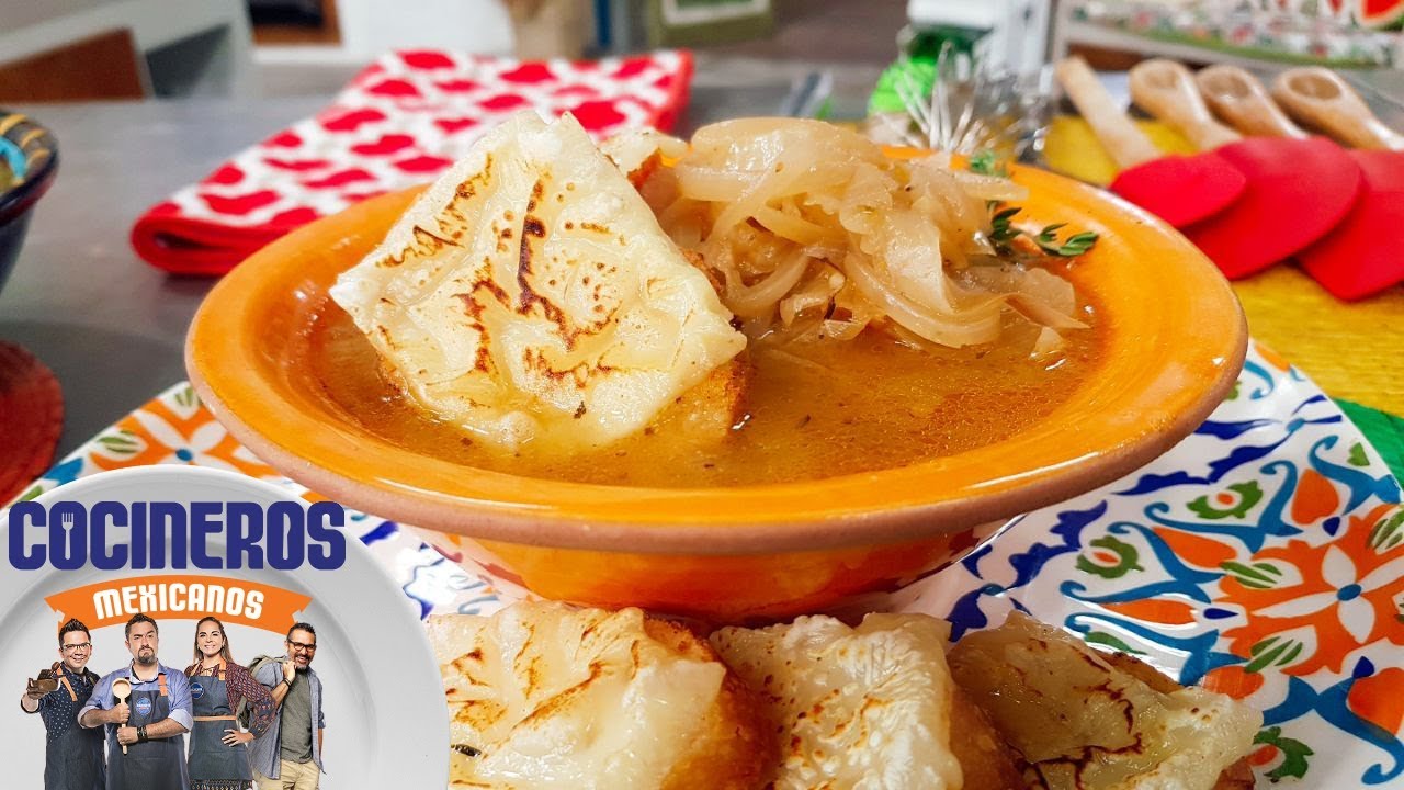 Receta: sopa de cebolla | Cocineros Mexicanos
