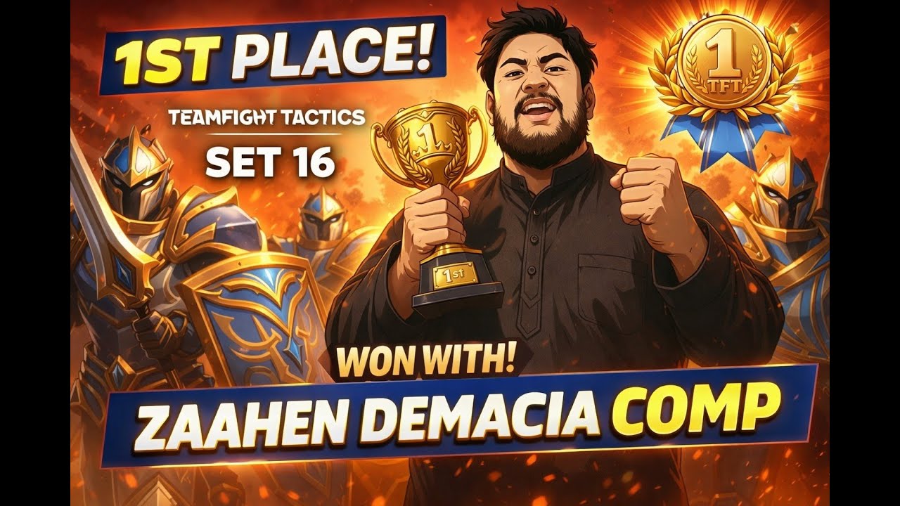 TFT set 16 : Zaahen Demacia Comp