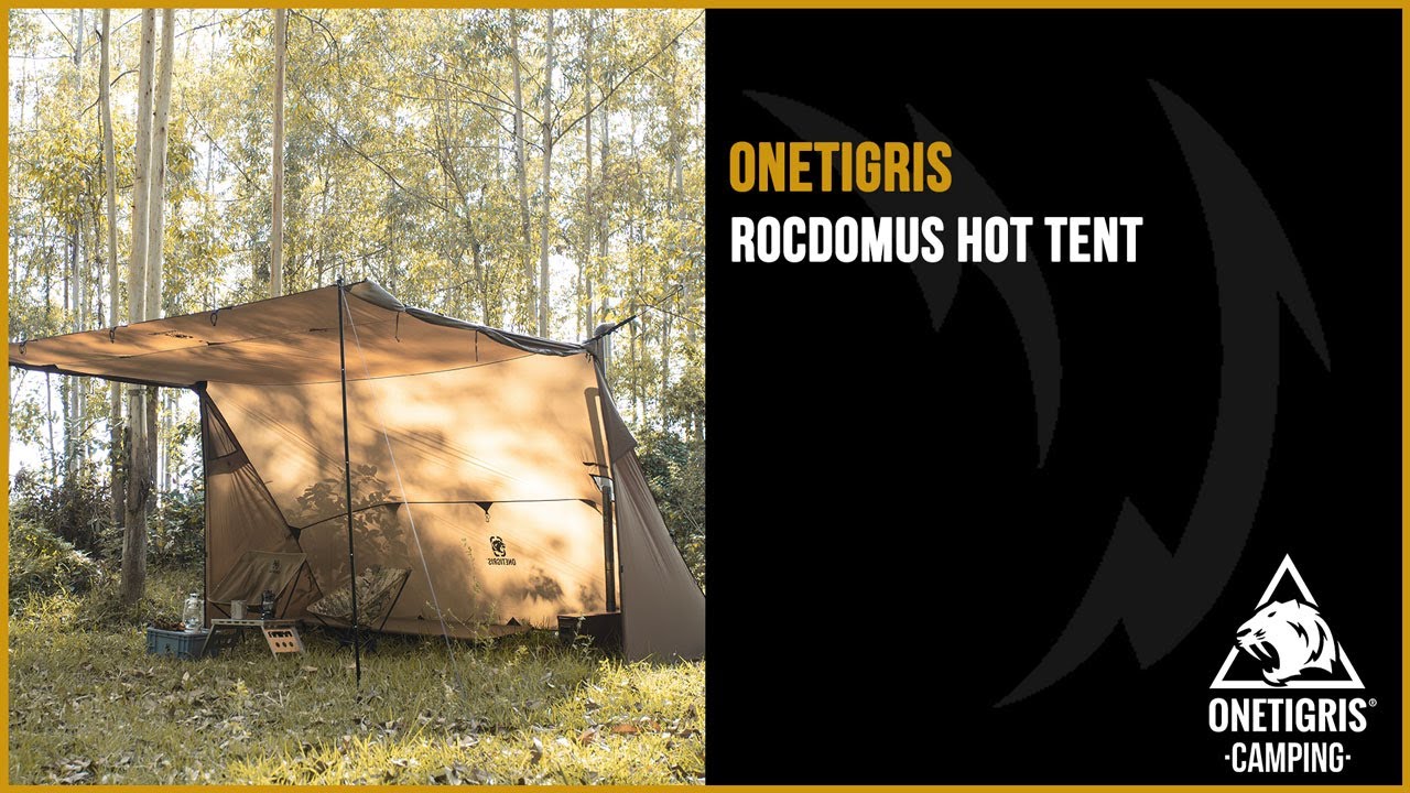 OneTigris ROCDOMUS Hammock Awning & Hot Tent