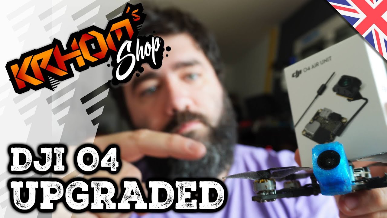 [EN] LENS MOD: DJI O4 Upgraded! — Krhom's Shop #DJI #Tutorial #FPV