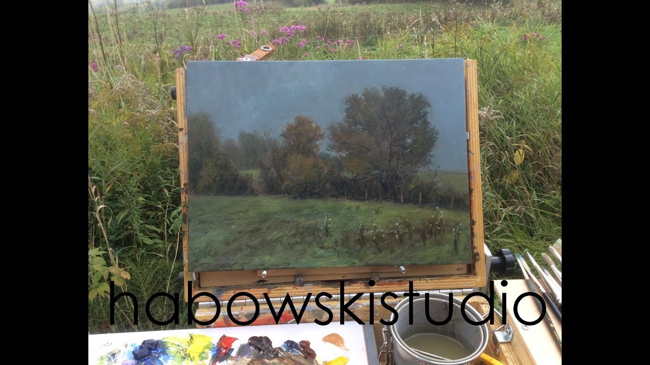 Plein air painting demo - 