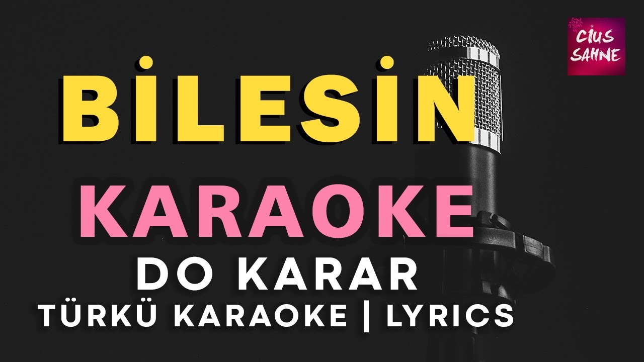 Sana Olan Sevdamdandır Bilesin (Acıya Gülmek) – Türkü Karaoke | Altyapısı ve Sözleriyle (Lyrics)