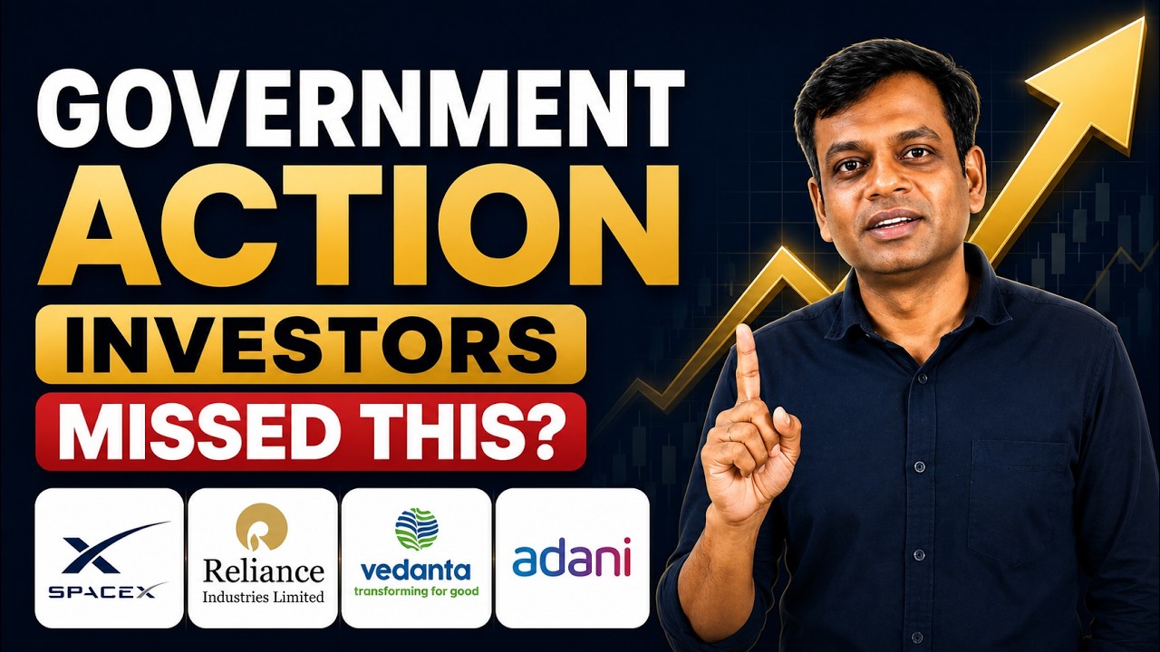Investors Alert! Government Action? Reliance | Vedanta | Adani - Learning for Beginners | Tamil #usa