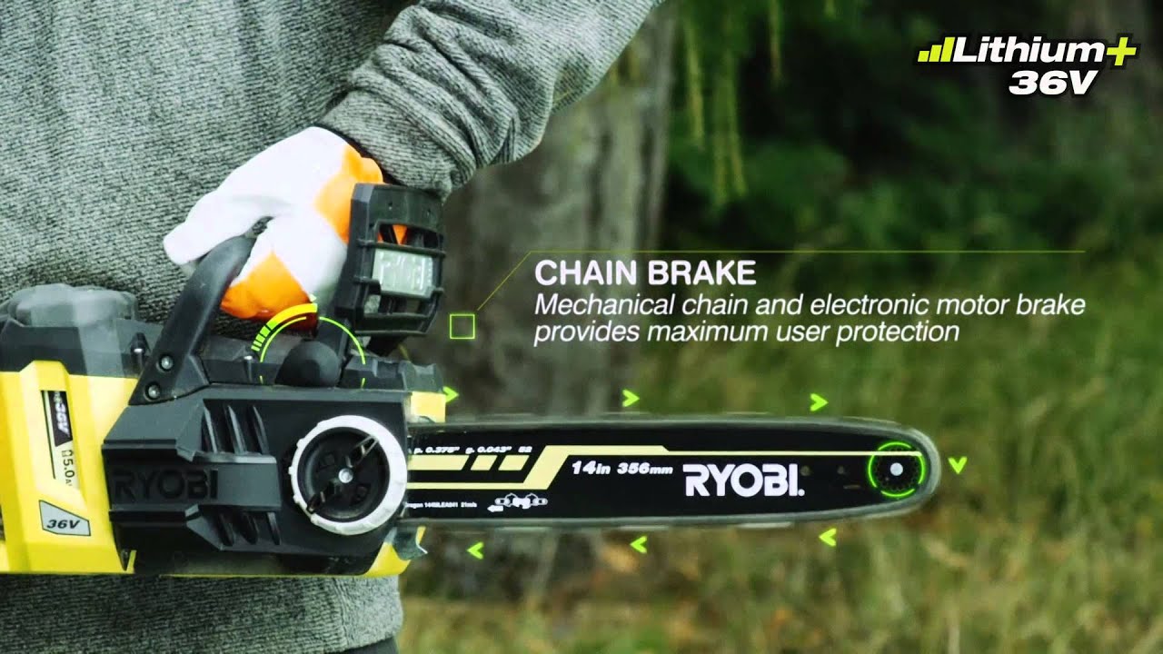 Ryobi 36V Brushless Chainsaw - RCS36X3550HI
