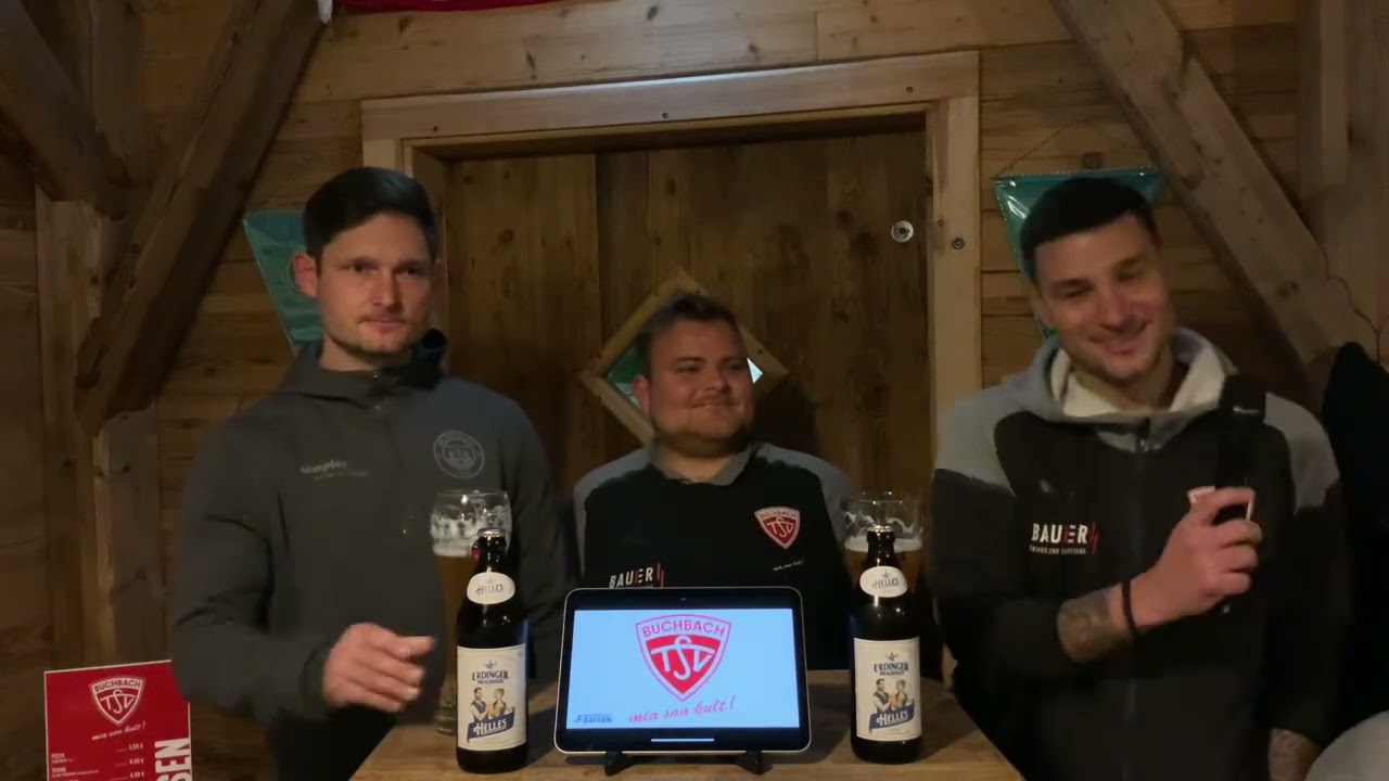 Trainergespräch nach dem Spiel TSV Buchbach : VfB Eichstätt 3:2 (2:1)