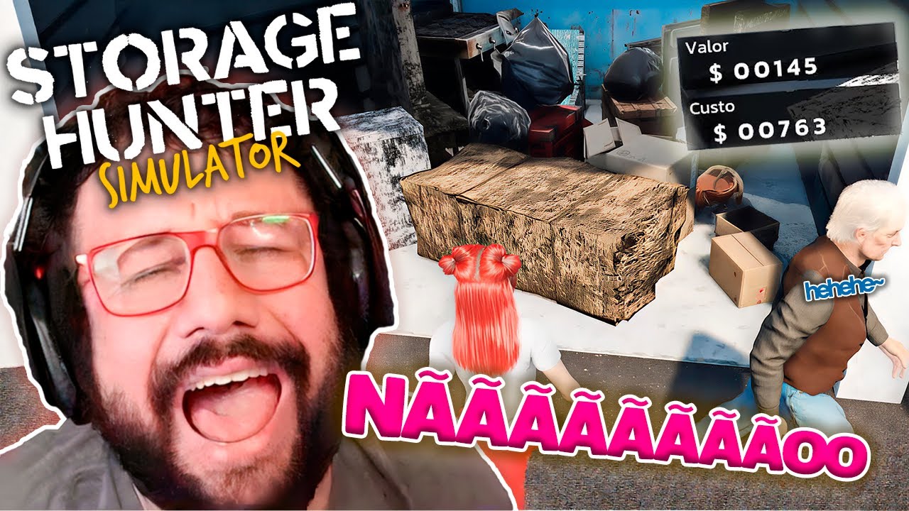 ODEIO LEILÕES QUE NÃO SE PAGAM!! | Storage Hunter Simulator #2