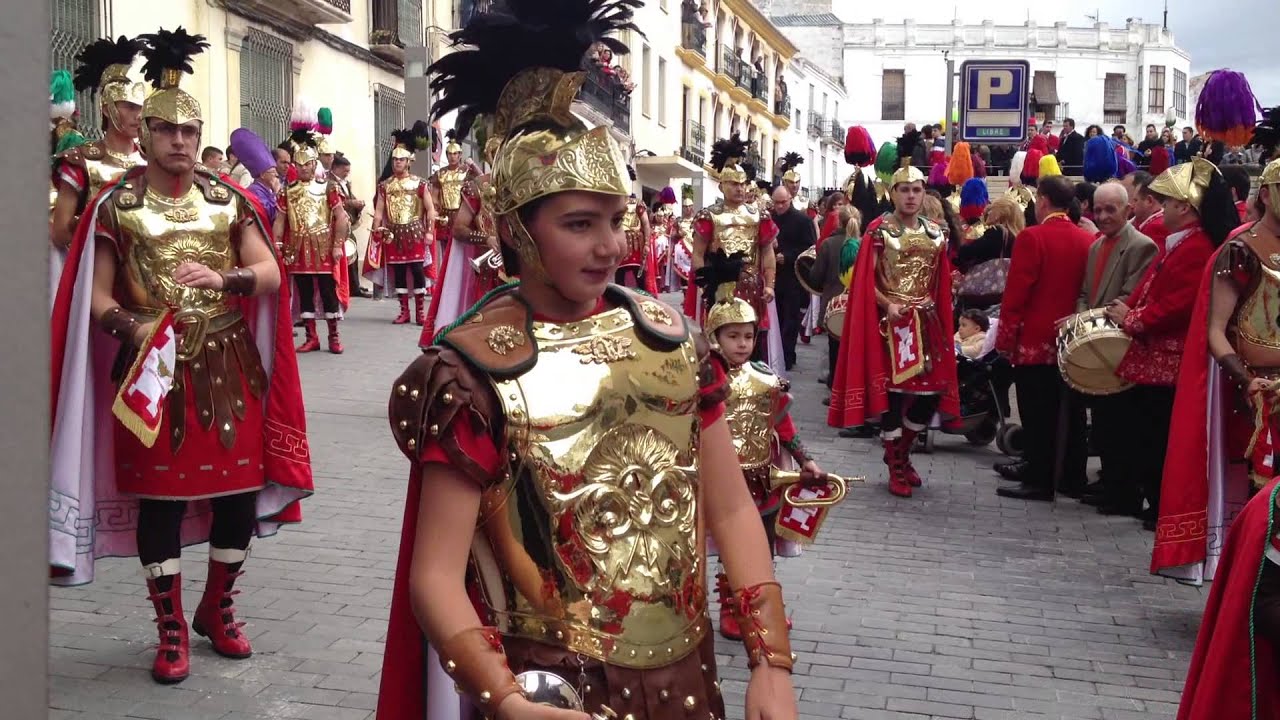 semana santa de baena 2013,romanos negros en el paseo