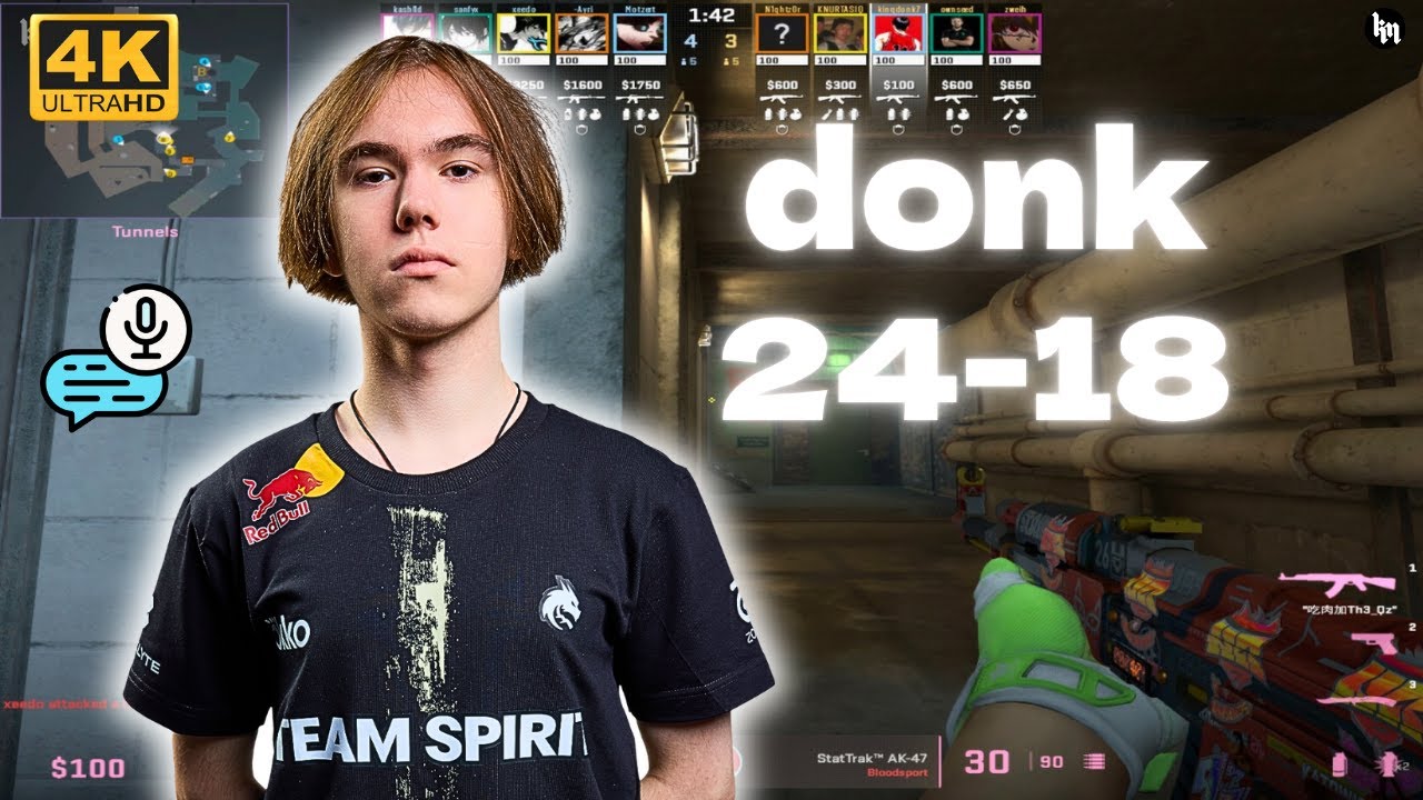 donk w/zweih play Overpass | FACEIT avg 3720 Elo | July 18, 2025 | CS2 POV